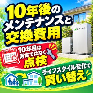 10年後のメンテナンスと交換費用