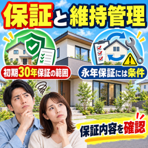 保証と維持管理