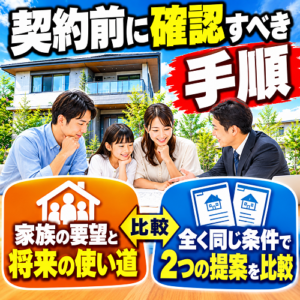 契約前に確認すべき手順
