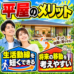 平屋のメリット