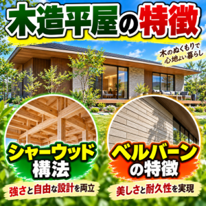 木造平屋の特徴