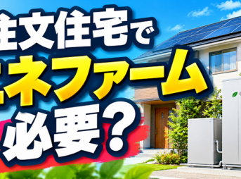 注文住宅でエネファーム必要？