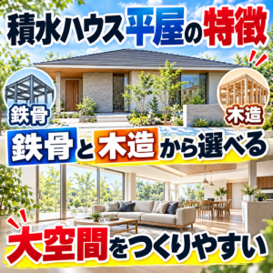 積水ハウス平屋の特徴