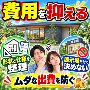 費用を抑える進め方